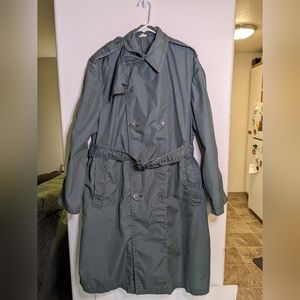 Blauer Ceiling Zero|| VINTAGE 60s Military Trench American Made Men's Size 42St